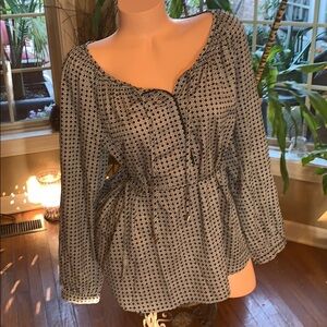 NWT Motherhood maternity blouse top